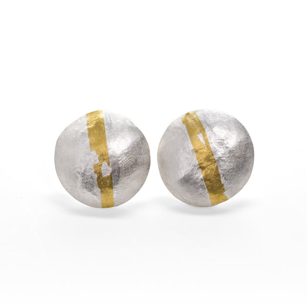 Silver and gold studs sale